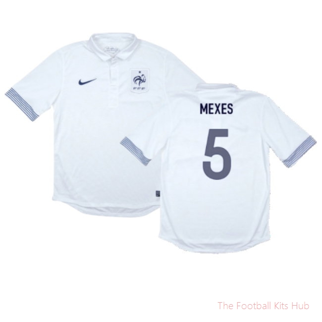 France 2012-13 Away Shirt (Excellent) (Mexes 5)-unisoccer store